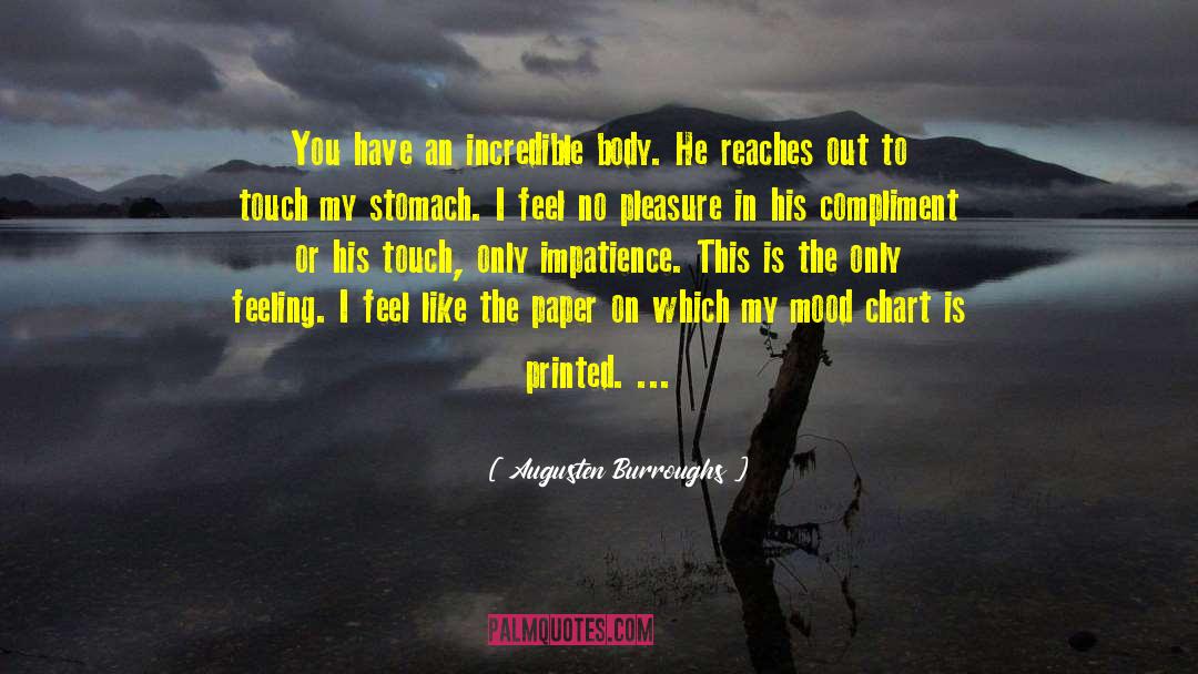 Printed Word quotes by Augusten Burroughs