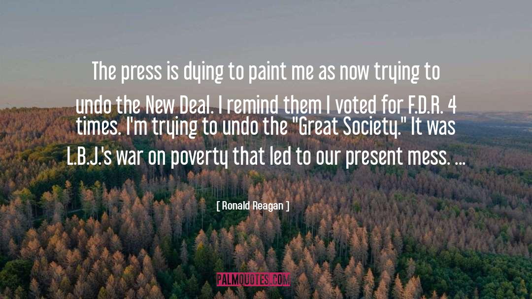 Printing Press quotes by Ronald Reagan