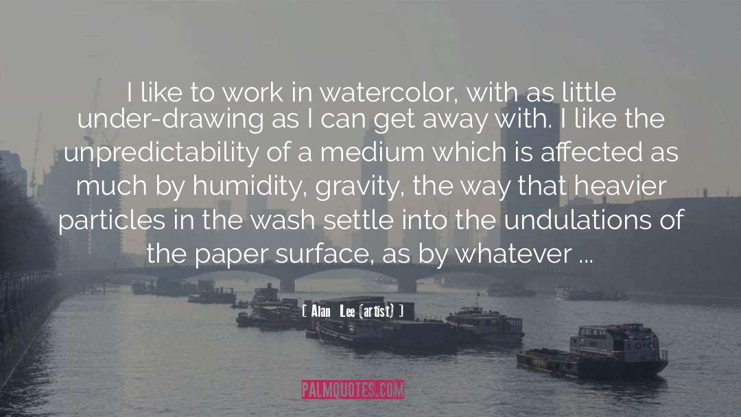 Printmaking quotes by Alan  Lee (artist)