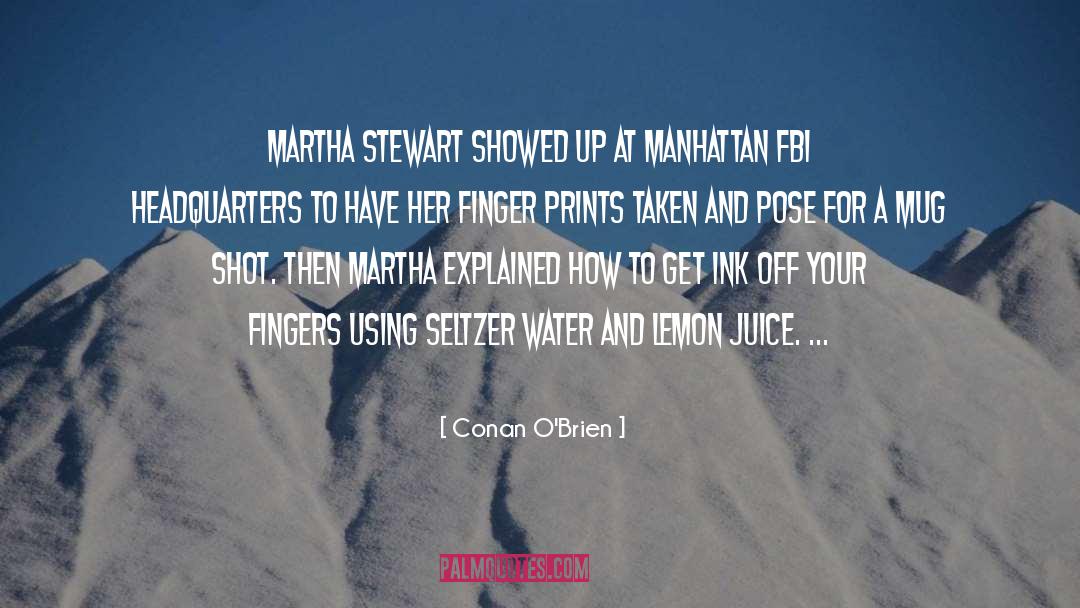 Prints quotes by Conan O'Brien