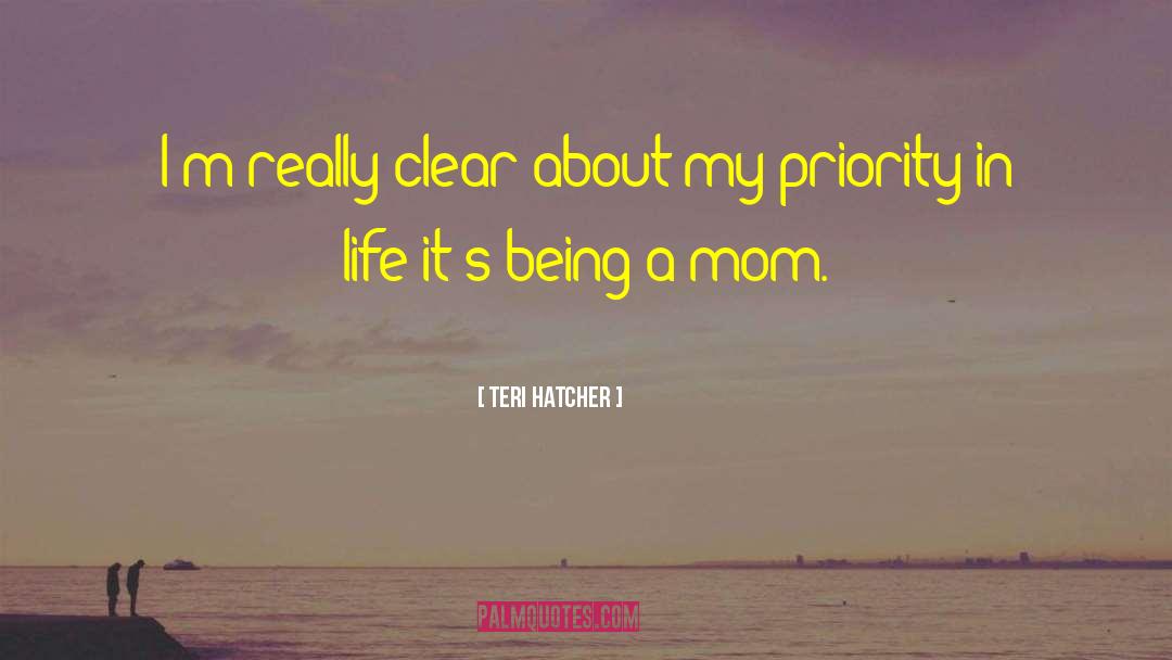 Priorities In Life quotes by Teri Hatcher