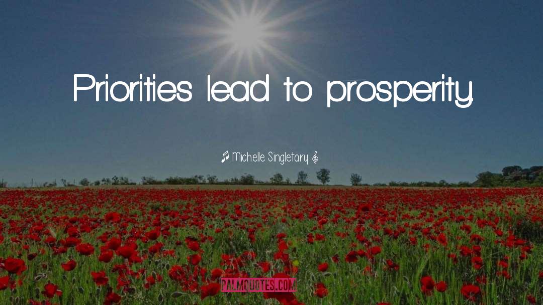 Priorities quotes by Michelle Singletary