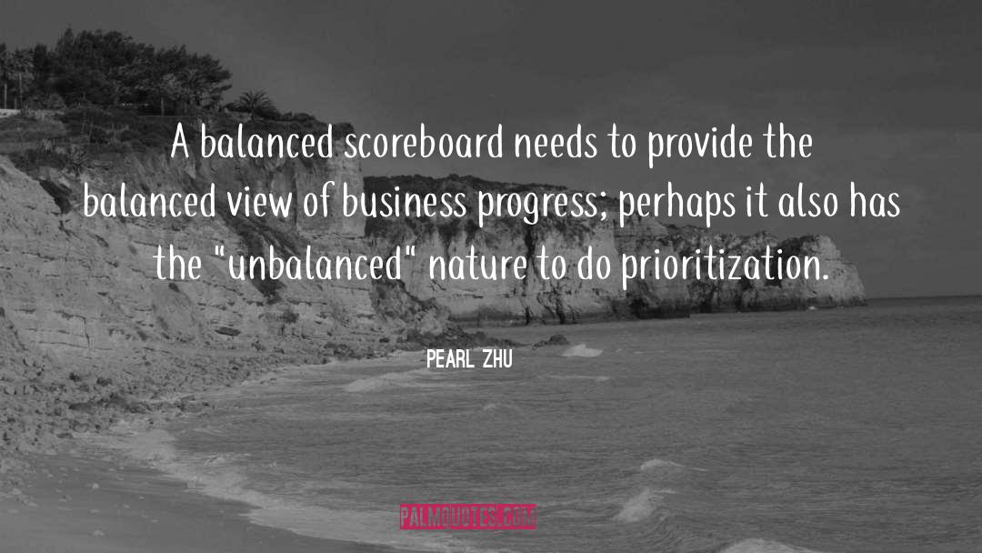 Prioritization quotes by Pearl Zhu