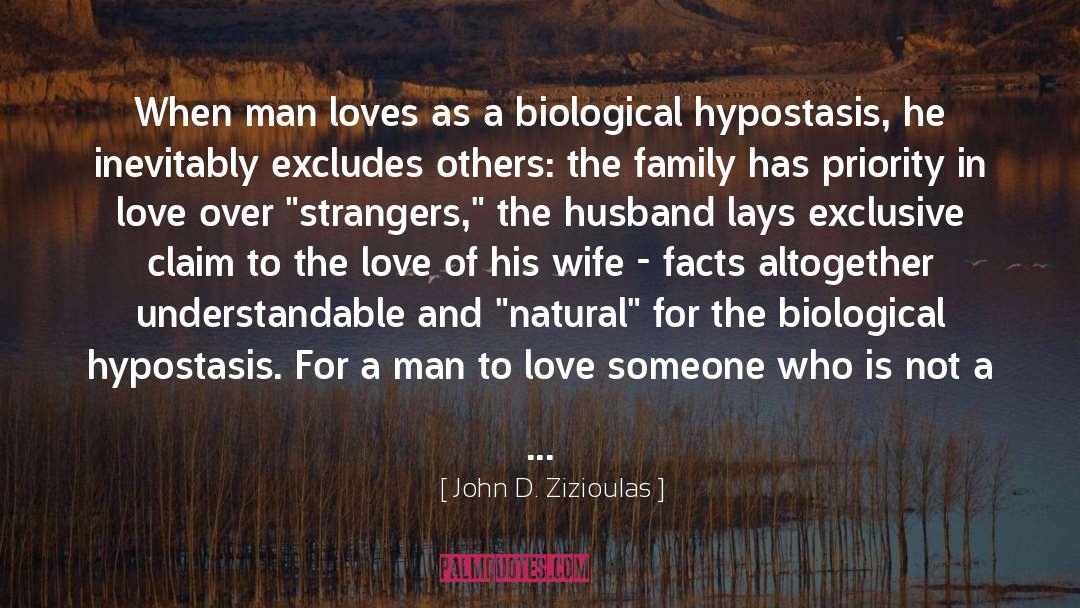 Priority In Love quotes by John D. Zizioulas
