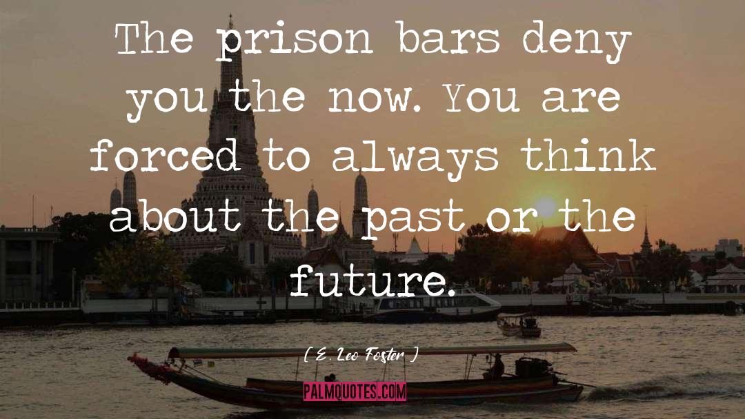 Prison Bars quotes by E. Leo Foster