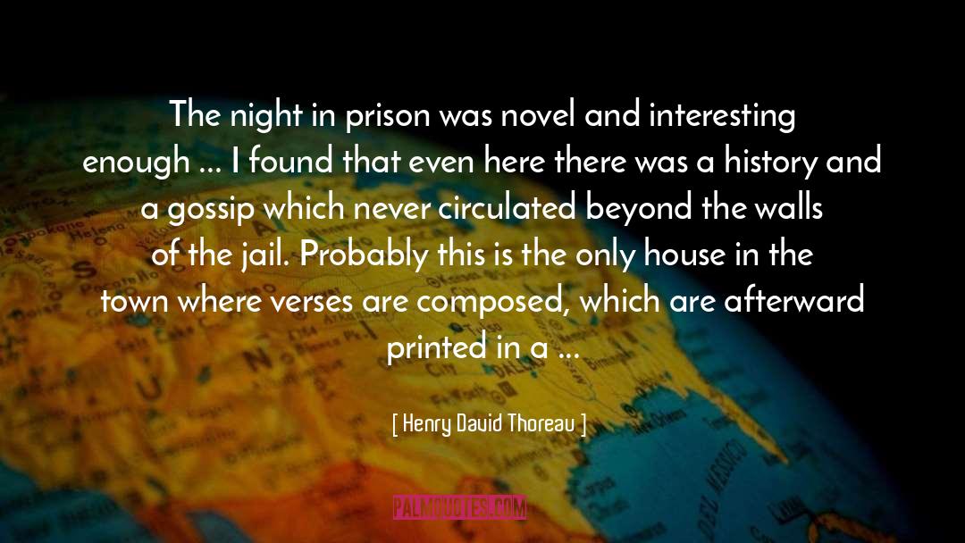 Prison Is Not A Joke quotes by Henry David Thoreau
