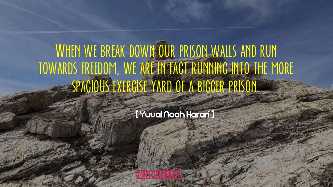 Prison Walls quotes by Yuval Noah Harari