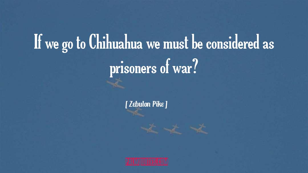 Prisoners Of War quotes by Zebulon Pike