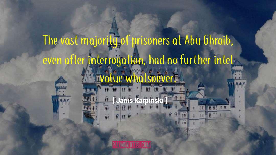Prisoners quotes by Janis Karpinski