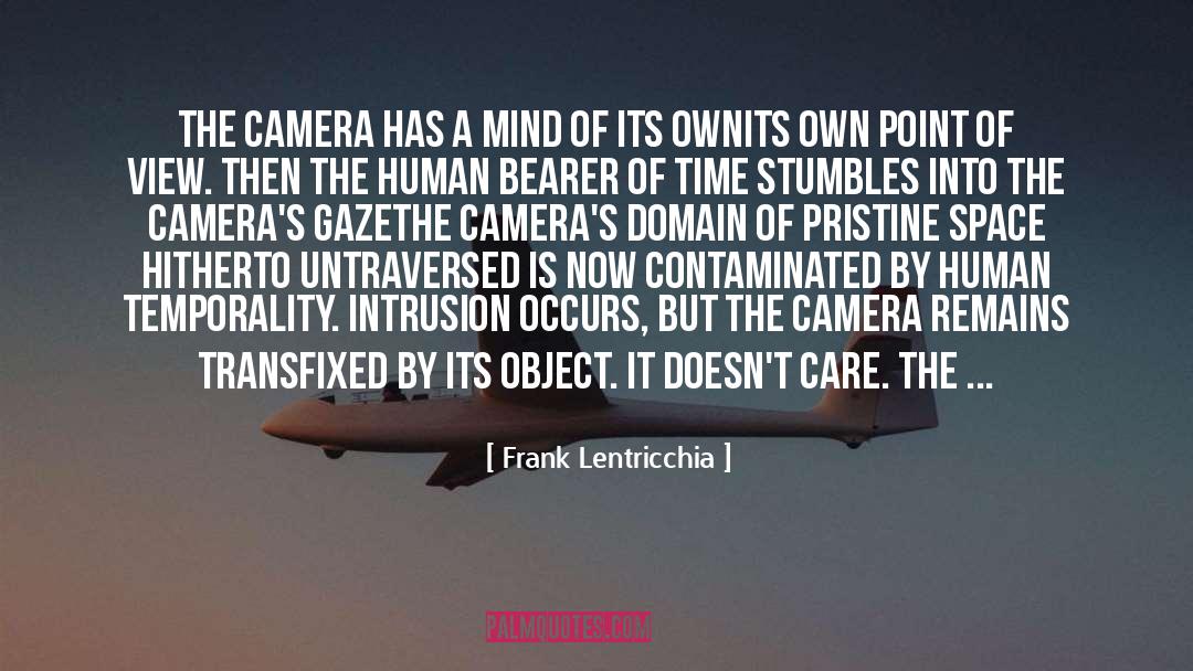 Pristine quotes by Frank Lentricchia