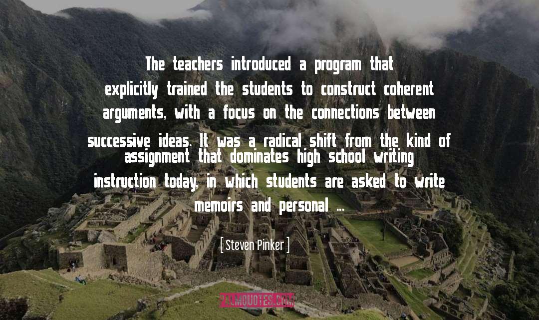 Pritikin Program quotes by Steven Pinker