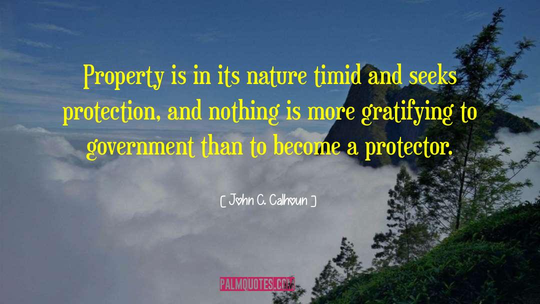Privacy Protection quotes by John C. Calhoun