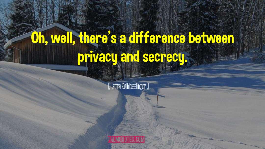 Privacy quotes by Laura Schlessinger