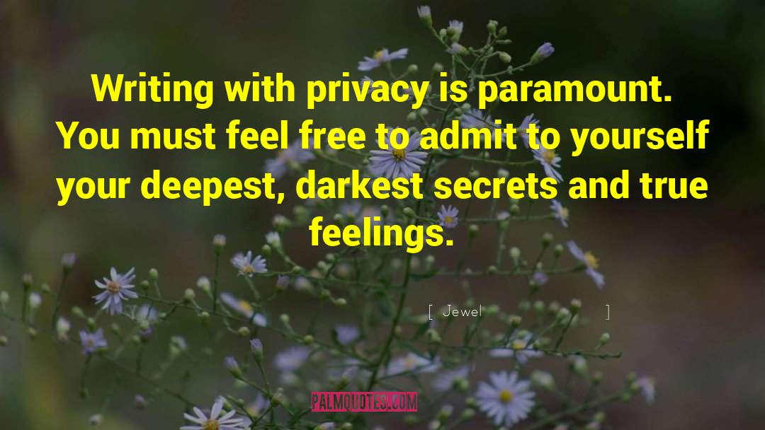 Privacy quotes by Jewel