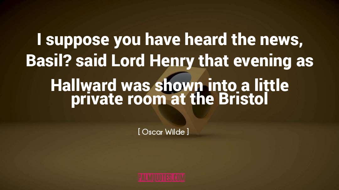 Private Detecitve quotes by Oscar Wilde