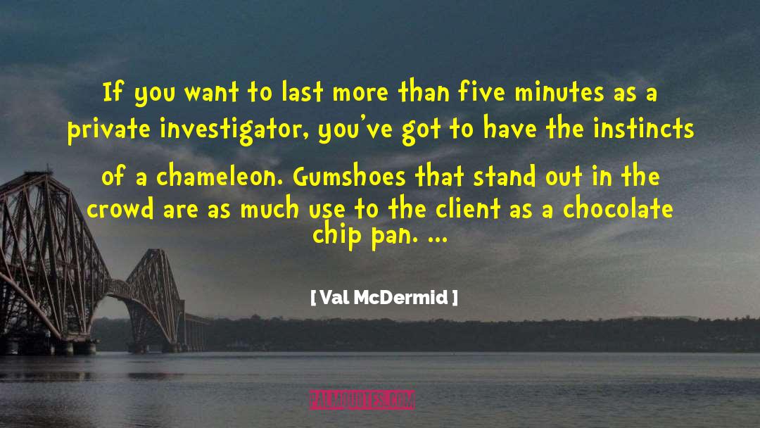 Private Investigator quotes by Val McDermid