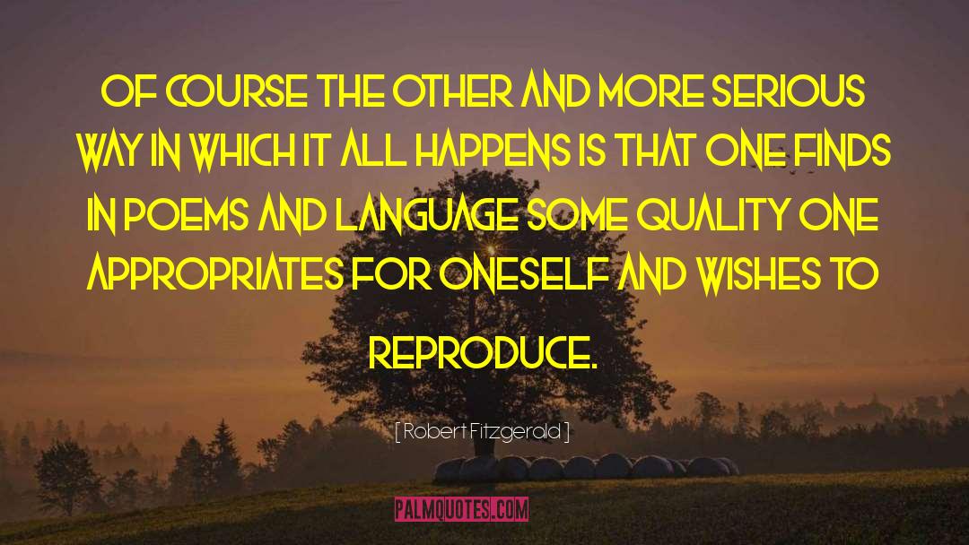 Private Language quotes by Robert Fitzgerald