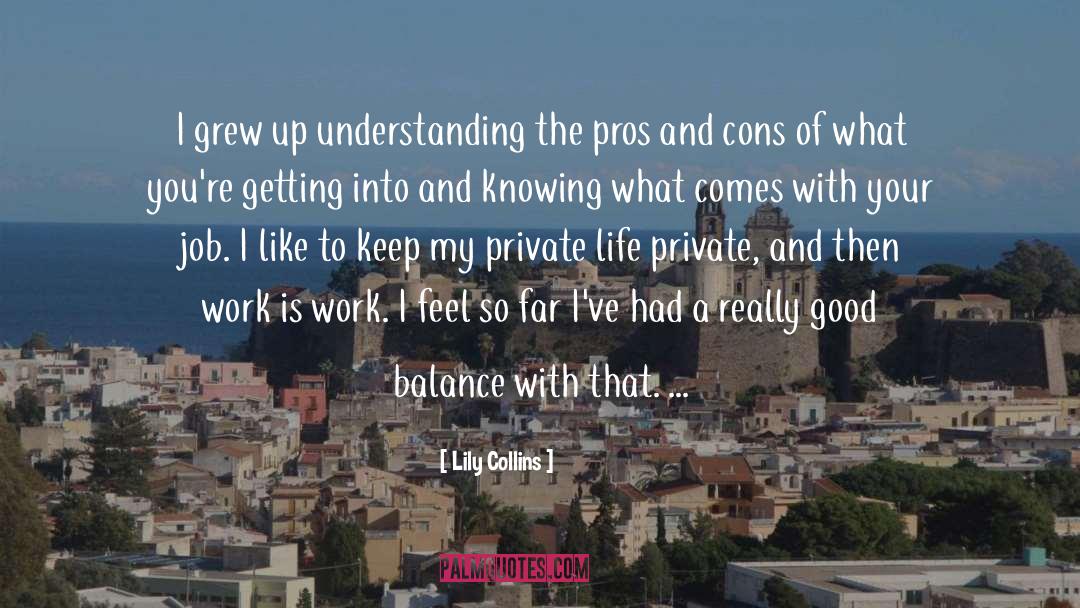 Private Life quotes by Lily Collins