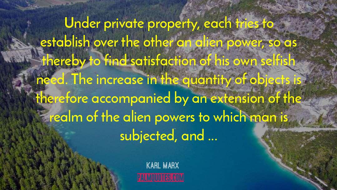 Private Property quotes by Karl Marx