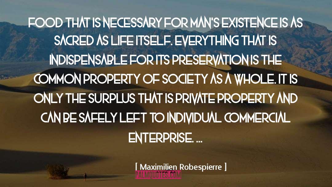 Private Property quotes by Maximilien Robespierre