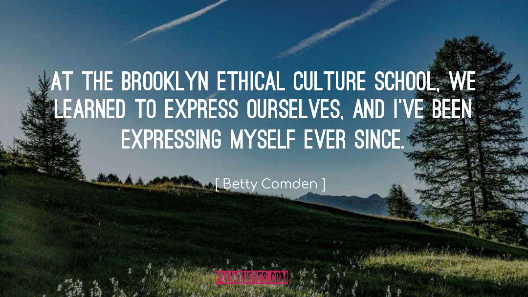 Private School quotes by Betty Comden