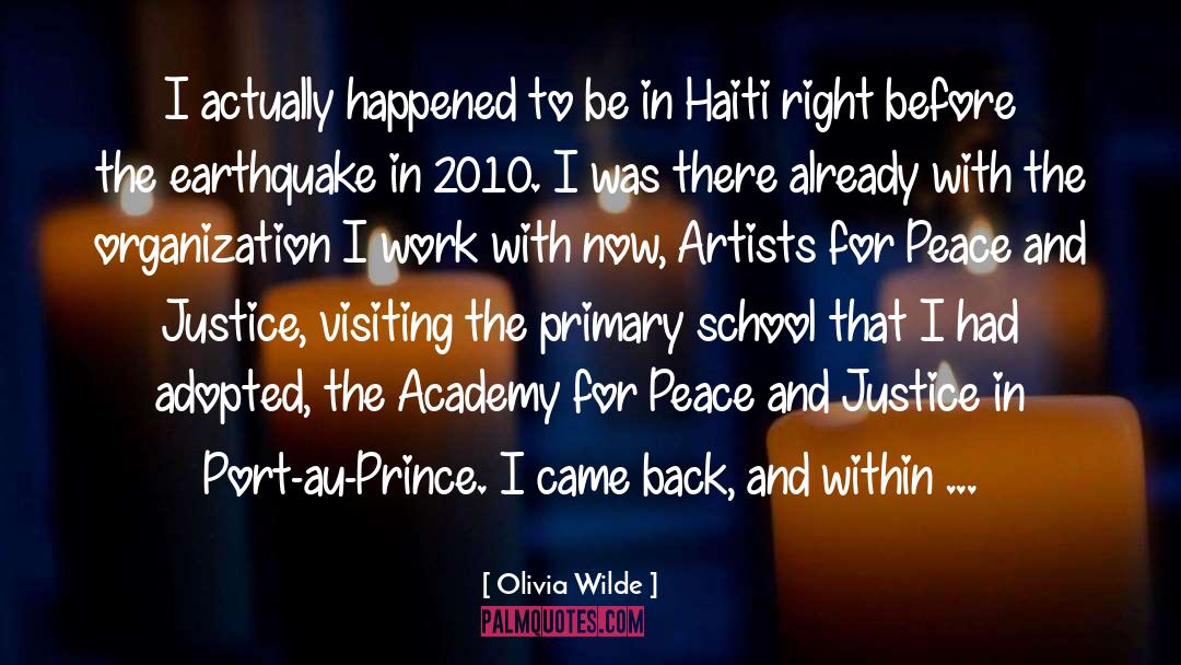 Private School quotes by Olivia Wilde