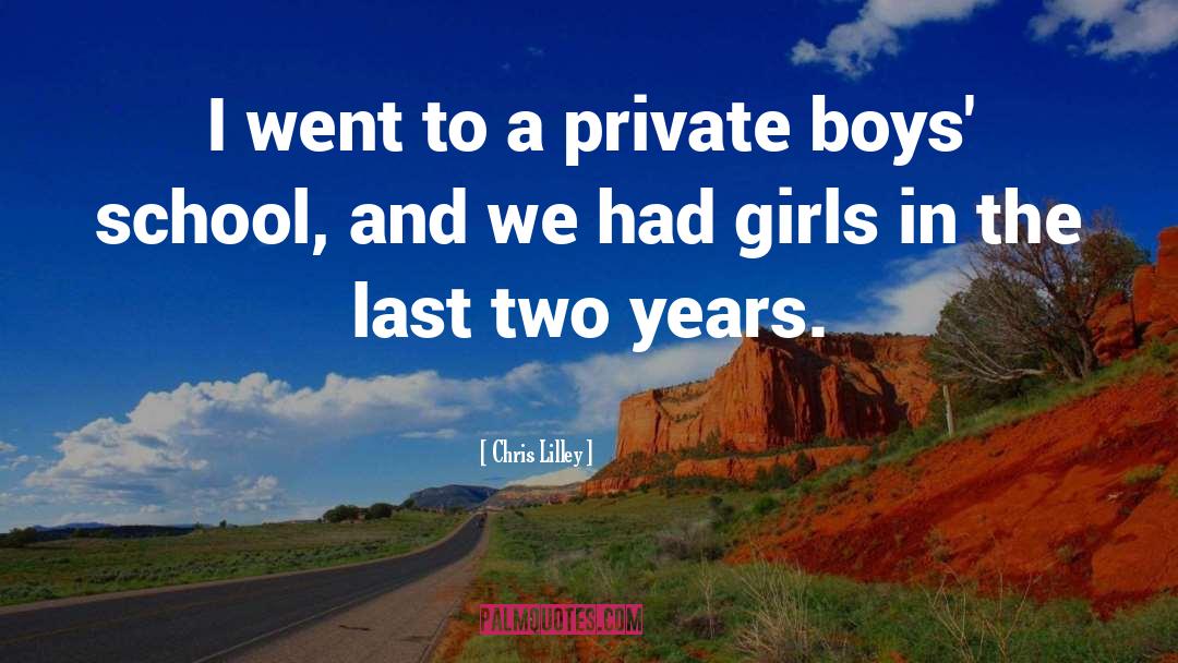 Private Schools quotes by Chris Lilley