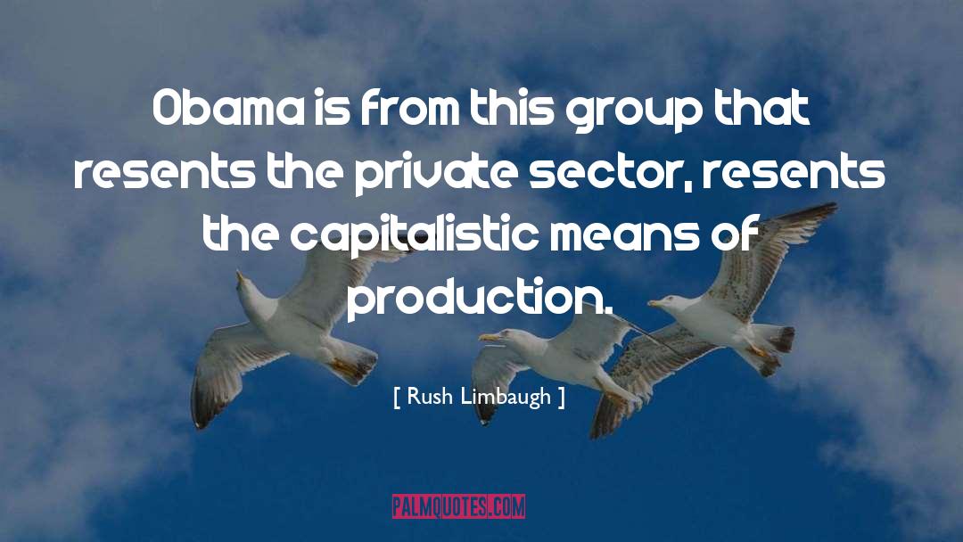 Private Sector quotes by Rush Limbaugh