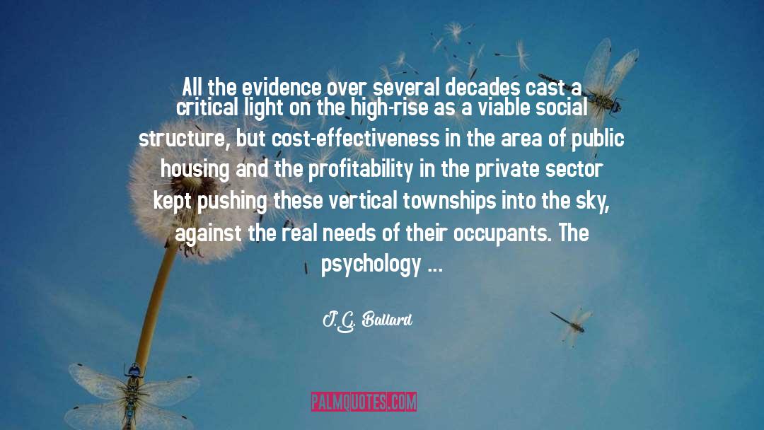 Private Sector quotes by J.G. Ballard