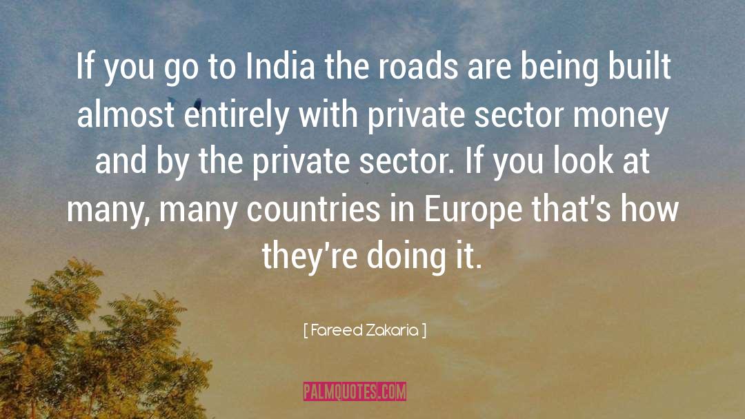 Private Sector quotes by Fareed Zakaria