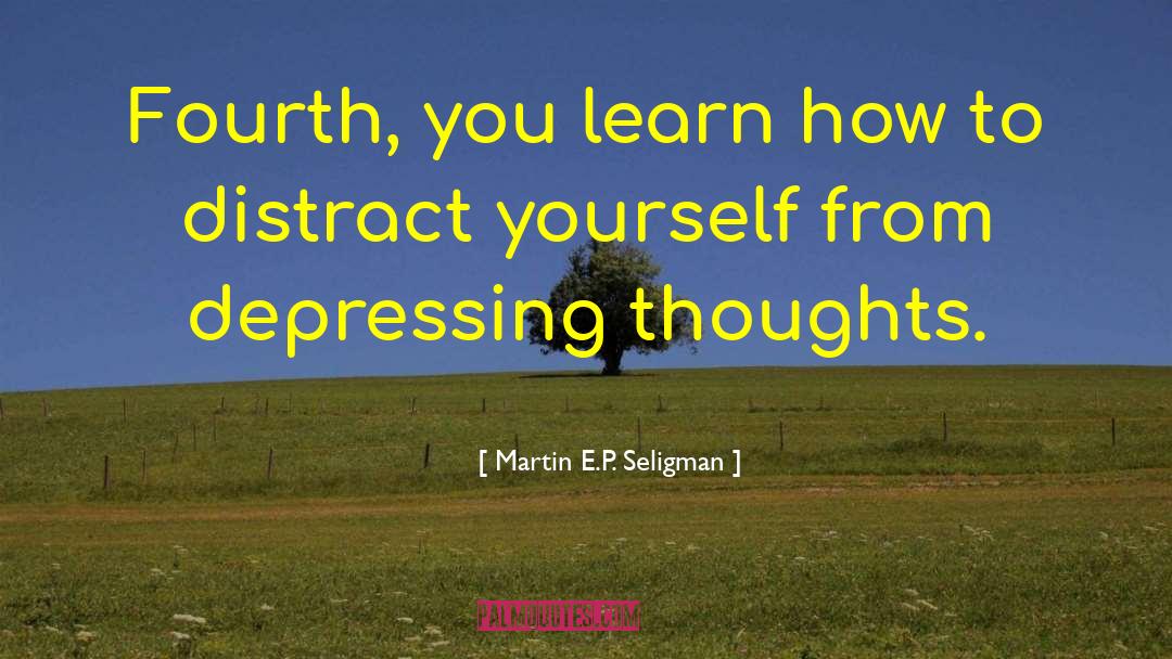 Private Thoughts quotes by Martin E.P. Seligman