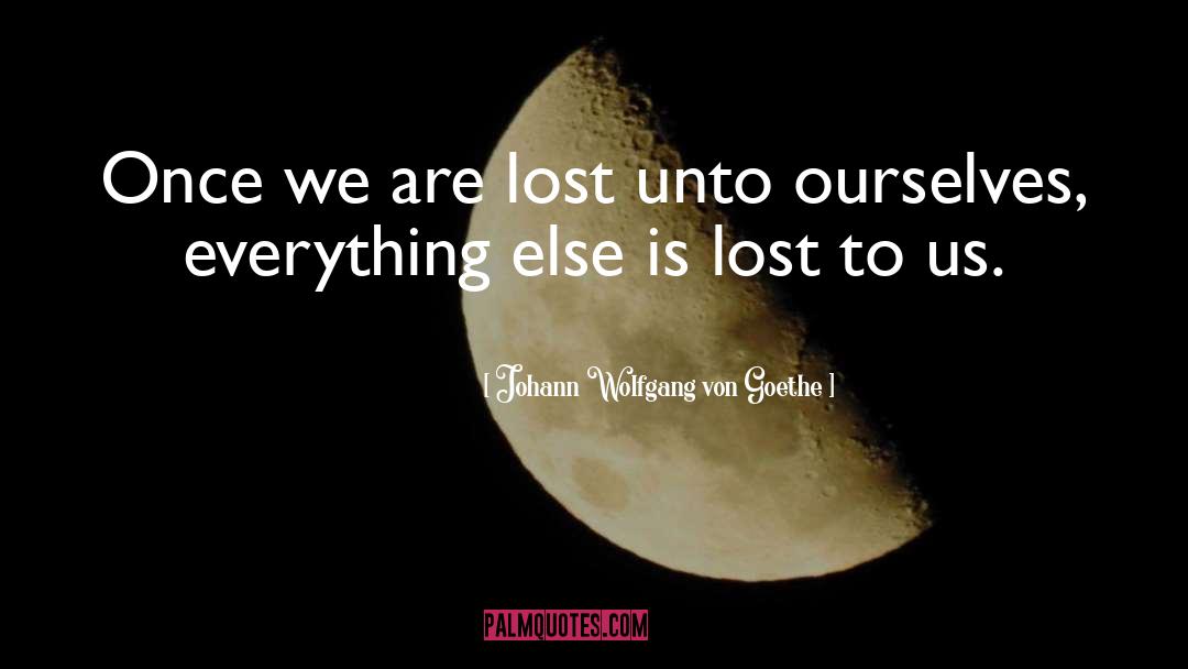 Private Thoughts quotes by Johann Wolfgang Von Goethe