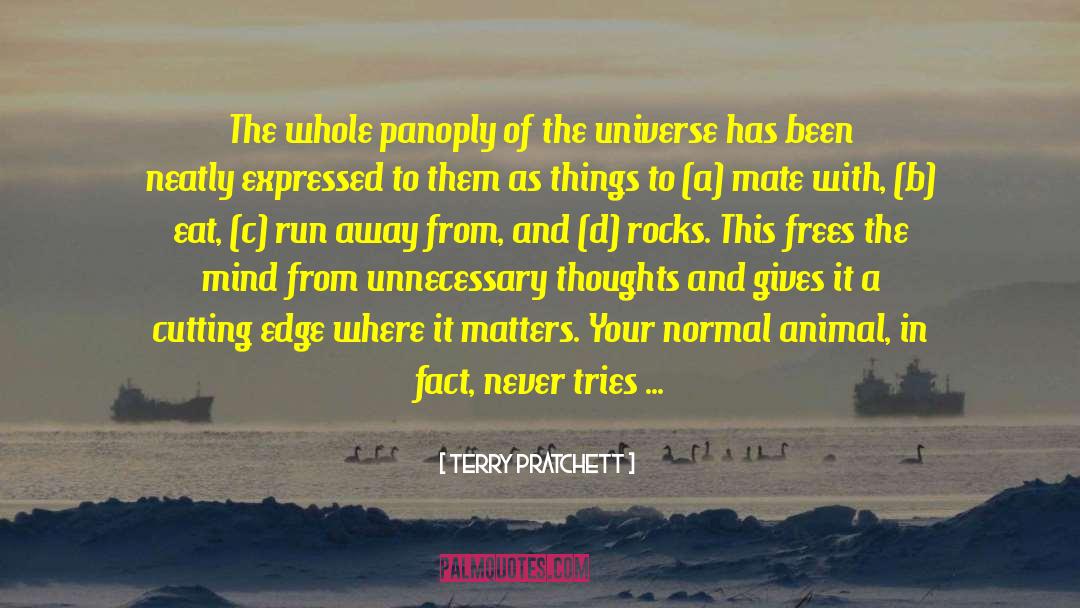 Private Thoughts quotes by Terry Pratchett