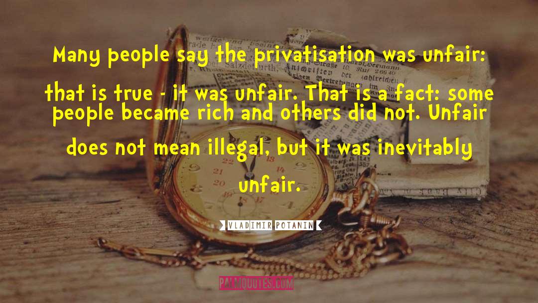 Privatisation quotes by Vladimir Potanin