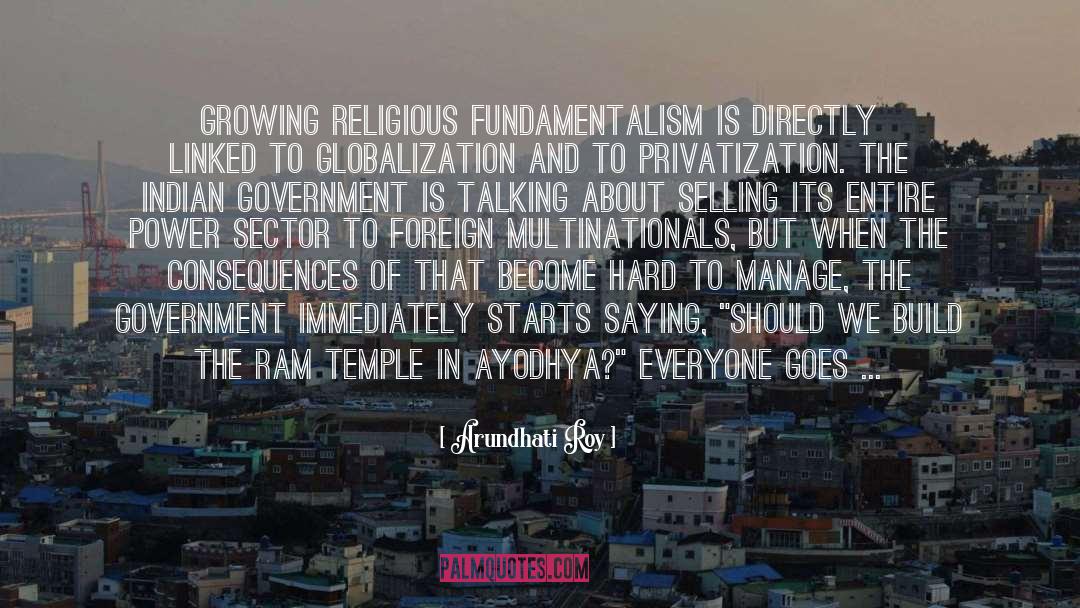 Privatization quotes by Arundhati Roy