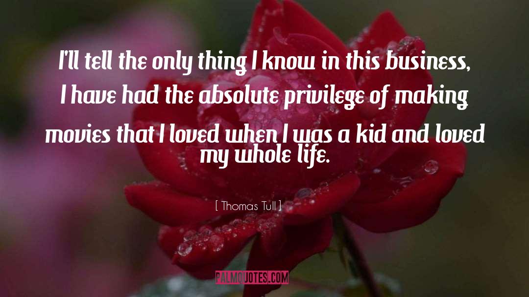 Privilege quotes by Thomas Tull