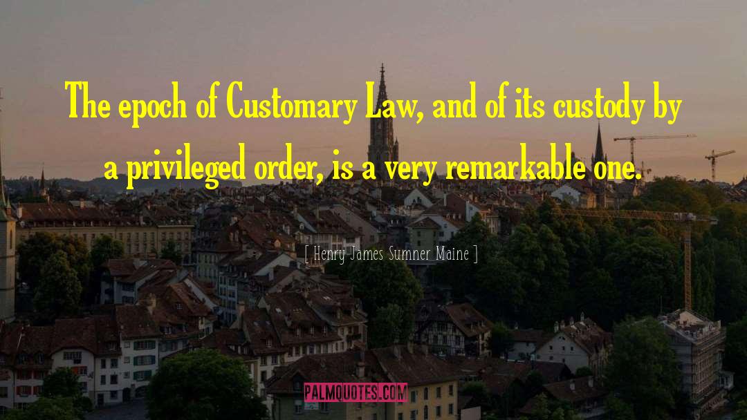 Privileged quotes by Henry James Sumner Maine