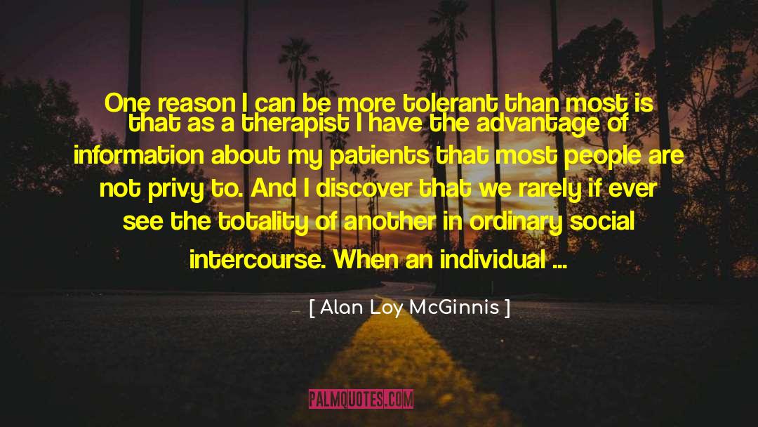 Privy quotes by Alan Loy McGinnis