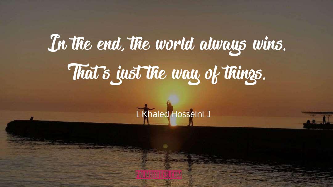 Prize Winning quotes by Khaled Hosseini
