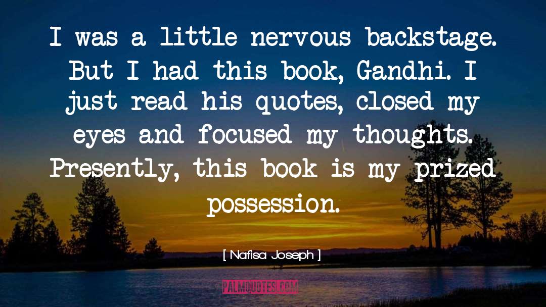 Prized Possessions quotes by Nafisa Joseph