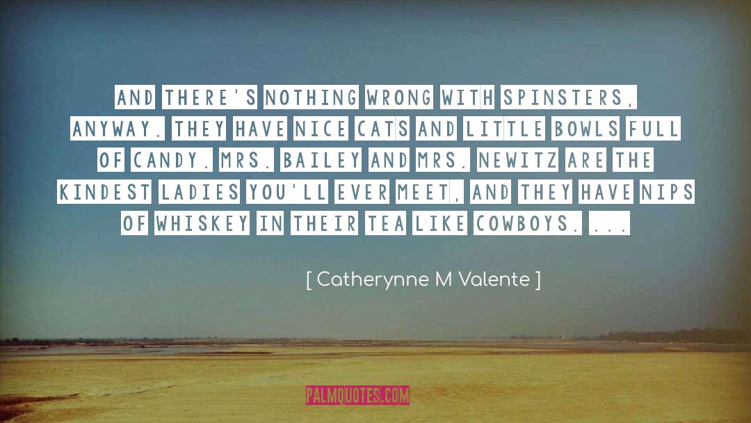 Prizefight Whiskey quotes by Catherynne M Valente