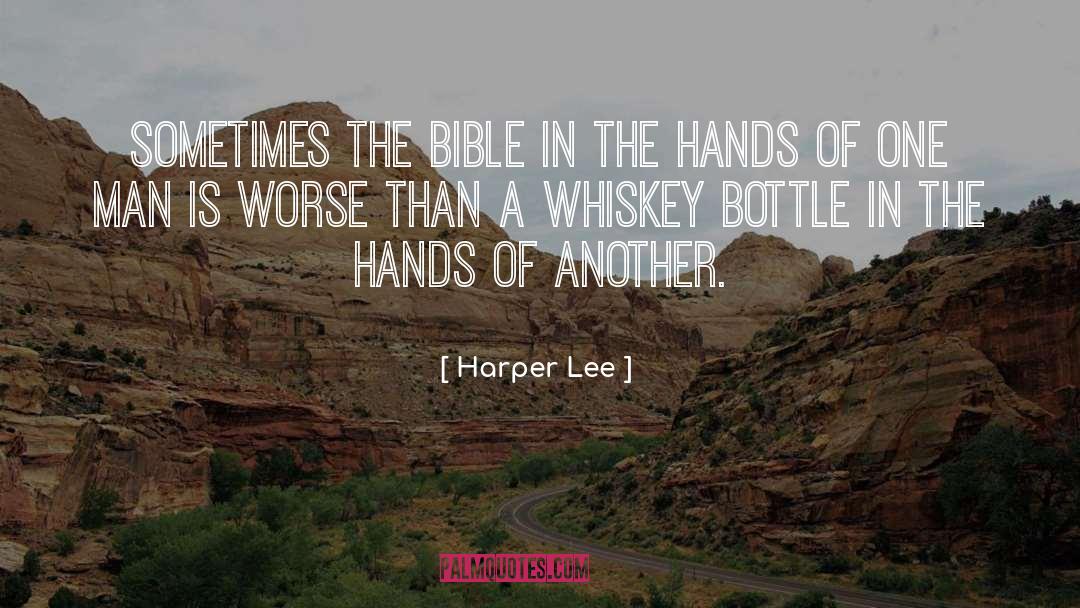 Prizefight Whiskey quotes by Harper Lee