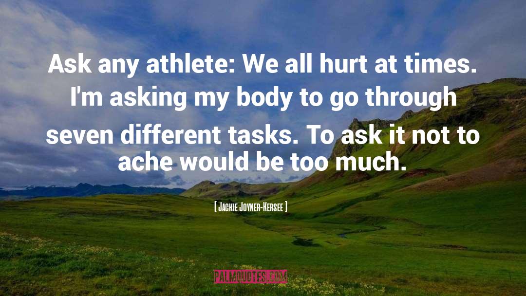 Pro Athlete quotes by Jackie Joyner-Kersee