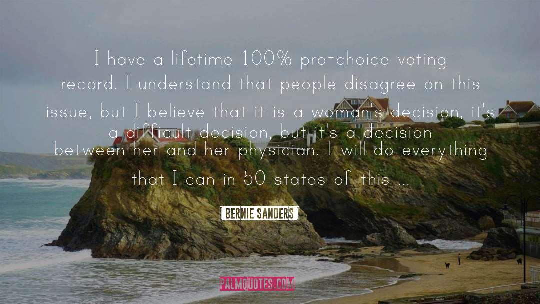 Pro Choice quotes by Bernie Sanders