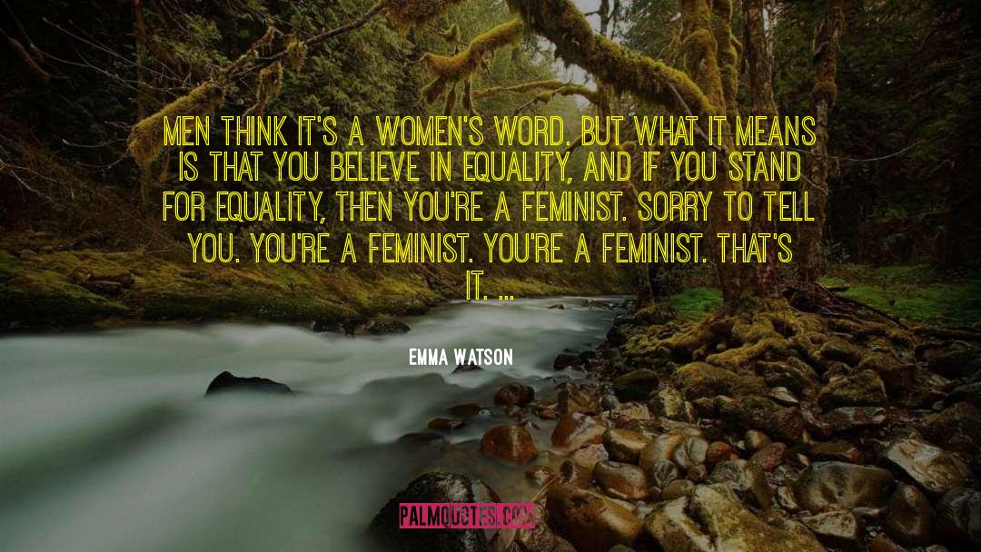 Pro Feminist quotes by Emma Watson