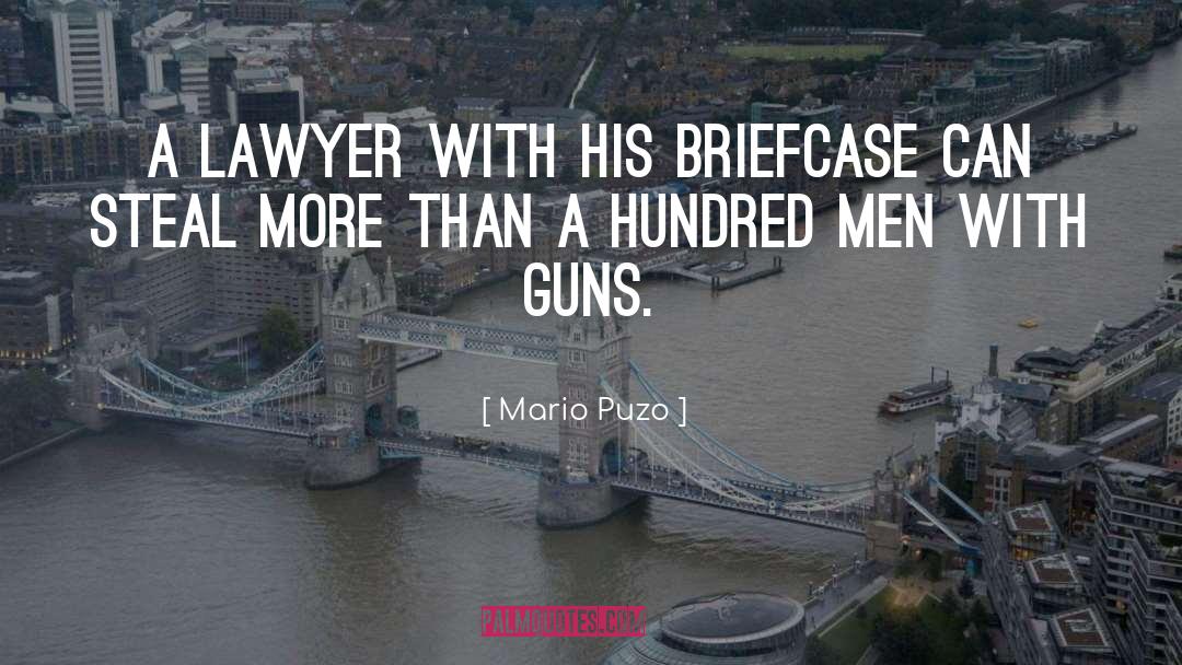 Pro Gun quotes by Mario Puzo