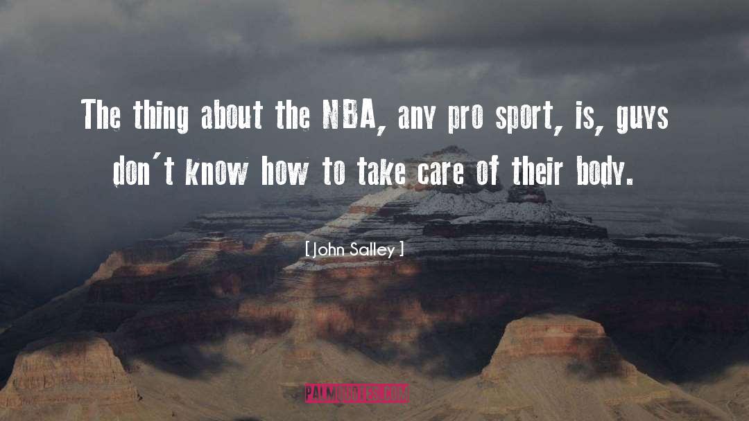 Pro quotes by John Salley
