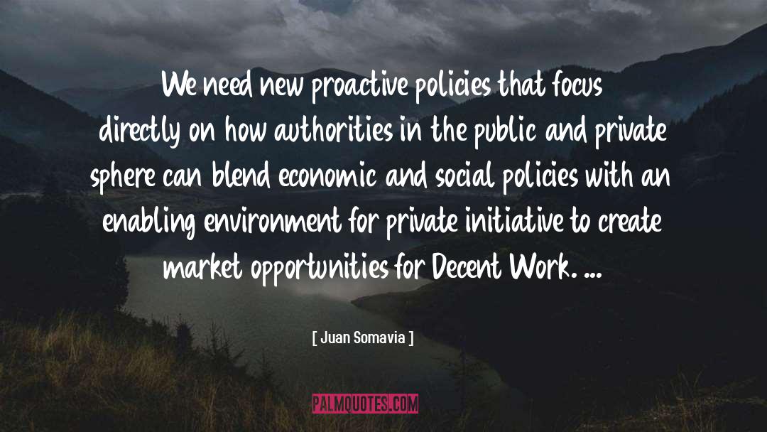 Proactive quotes by Juan Somavia