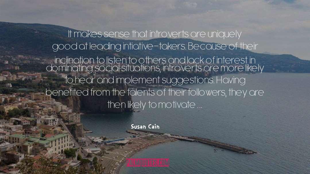 Proactivity quotes by Susan Cain