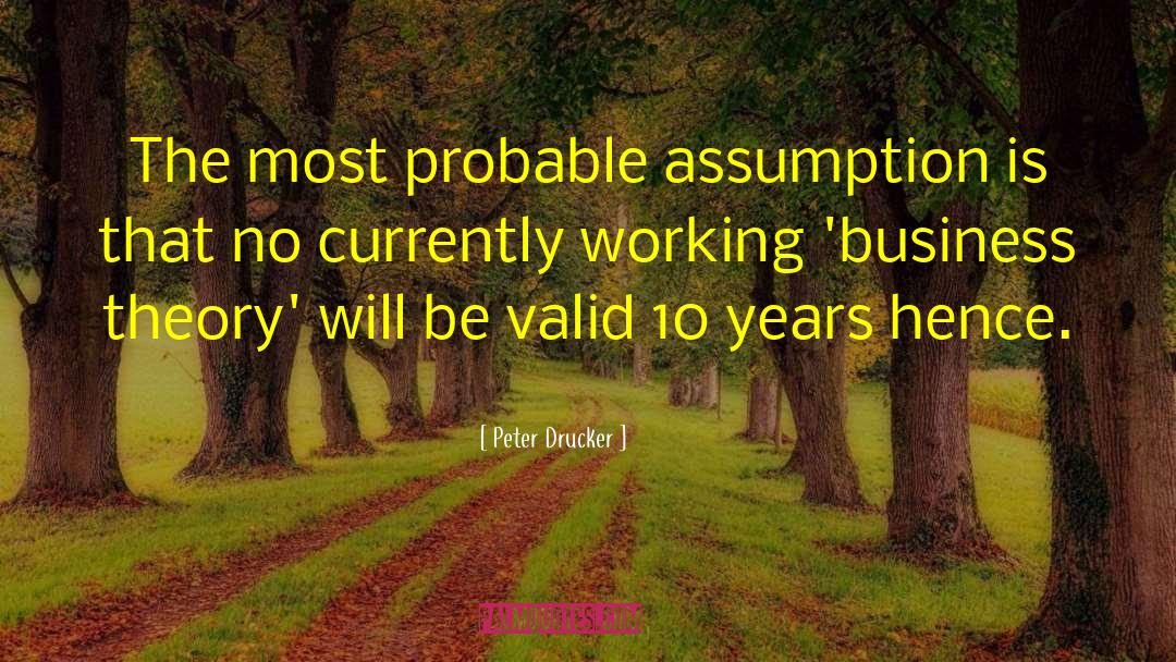 Probable quotes by Peter Drucker